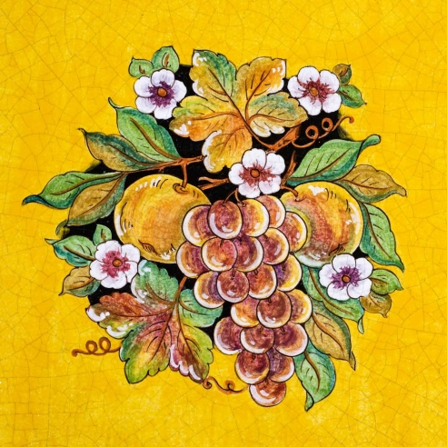 Tavolo Frutta Giallo/Nero