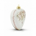 Pallina Cuore Shabby Rosa