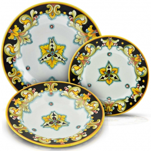 Table Setting Ornato Nero