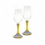 Couple flute goblets Vario