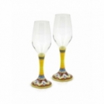 Coppia calici flute Vario