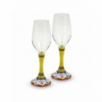 Coppia calici flute Vario