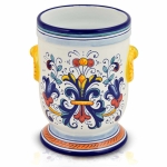 Utensil holder H 7,2" Ricco Deruta Collection