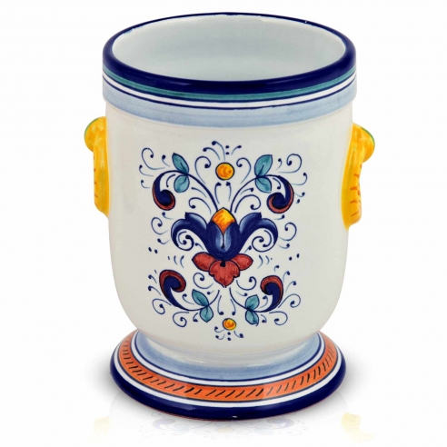 Utensil holder H 7,2" Ricco Deruta Collection