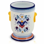 Utensil holder H 7,2" Ricco Deruta Collection