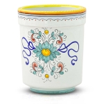 Portautensili H 16 cm. decoro Raffaellesco