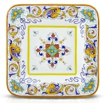 Wall plate 38x38 cm. Raffaellesco