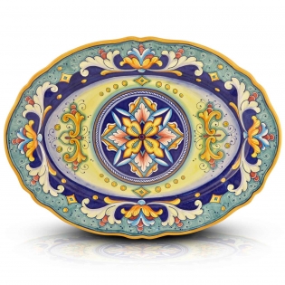 Oval platter 20" Ornato