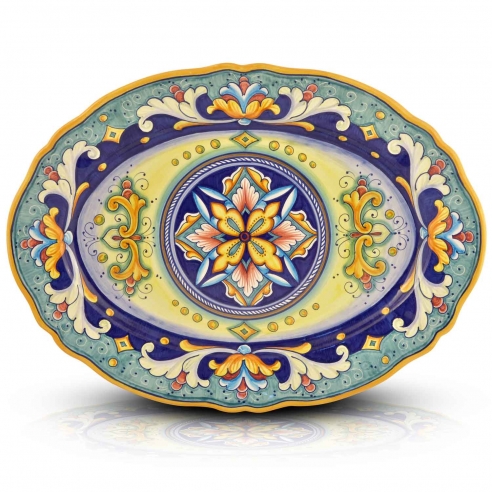 Oval platter 20" Ornato