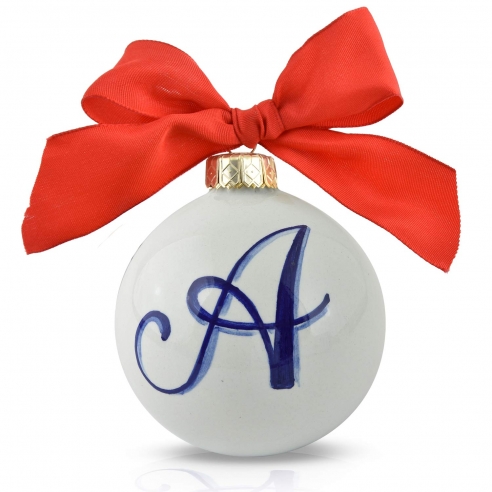 Christmas ornament Monogram
