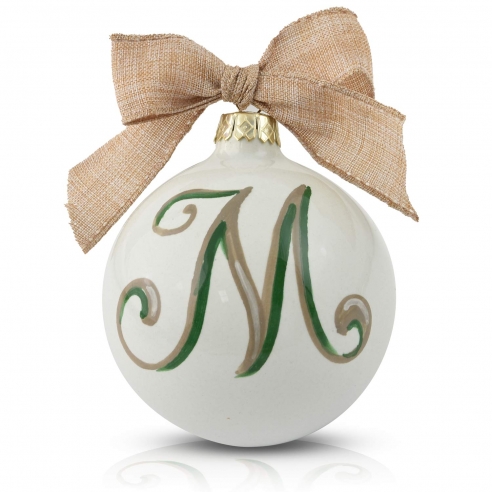Christmas ornament Monogram