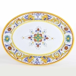 Oval platter Raffaellesco