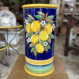 Portaombrelli 50 cm. Limoni blu