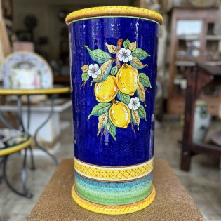 Portaombrelli 50 cm. Limoni blu 2