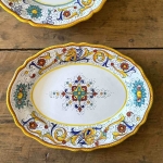Oval platter Raffaellesco