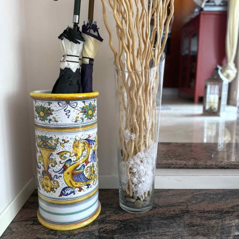 Umbrella stand H 20" Raffaellesco