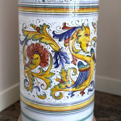 Umbrella stand H 20" Raffaellesco
