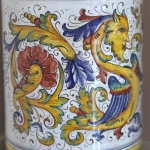 Umbrella stand H 20" Raffaellesco