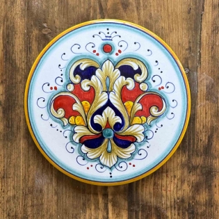 Piatto da parete Corallo 2