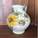 Brocca H 20cm. Girasole