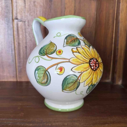 Brocca H 20cm. Girasole