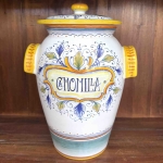 Biscotti jar 13,2" Stemma