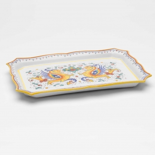 Rectangular tray 17,2" Raffaellesco 2