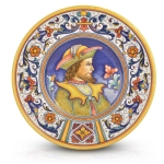 Piatto Ritratto di Cavaliere