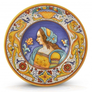 Piatto Ritratto di Dama