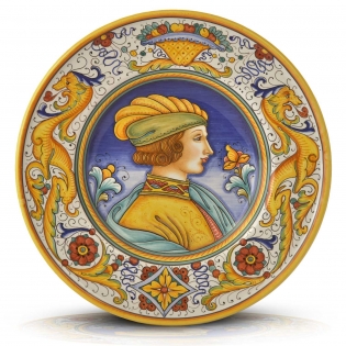 Piatto Ritratto di Cavaliere