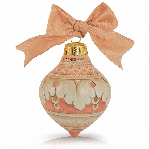 Christmas ornament Shabby Rosa